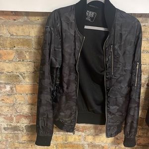 Black Champs Sports Gear Jacket